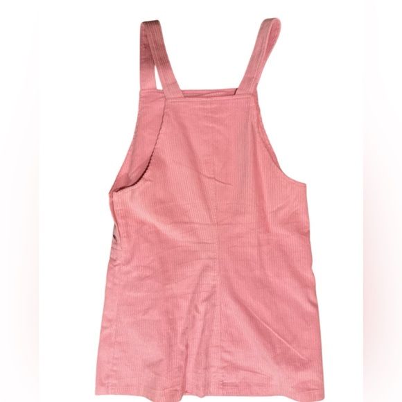 Sugar Thrillz Pink Corduroy Overall Dress - Picture 4 of 10